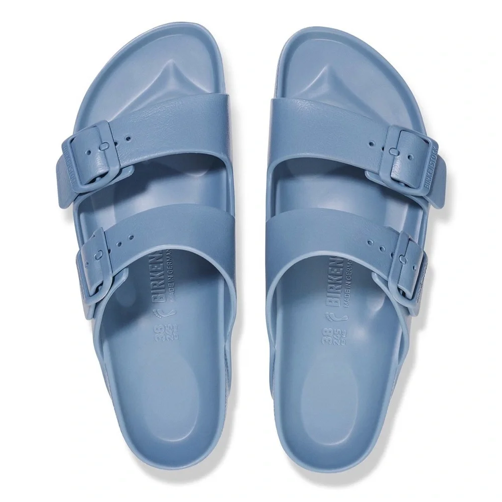 Birkenstock Arizona EVA Sandals in Light Blue